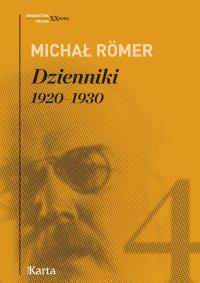 Okładka książki DZIENNIKI TOM 4 1920-1930
