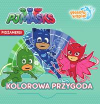 KOLOROWA PRZYGODA PJMASKS PIDŻAMERSI WESOŁA KĄPIEL. Autor: Opracowanie zbiorowe. Dobreksiazki.pl Okładka książki KOLOROWA PRZYGODA PJMASKS PIDŻAMERSI WESOŁA KĄPIEL