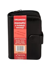 Organizer Memofix 2 K/SA 77 Czarny. Wydawca: Antra. Dobreksiazki.pl Opakowanie Organizer Memofix 2 K/SA 77 Czarny