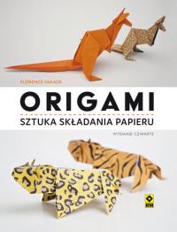 Origami. Sztuka składania papieru w.4. Autor: Florence Sekade. Dobreksiazki.pl Okładka książki Origami. Sztuka składania papieru w.4
