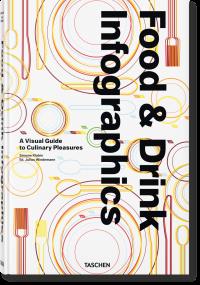 Food & Drink Infographics.. Autor: Klabin Simone. Dobreksiazki.pl Okładka książki Food & Drink Infographics.