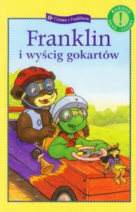 Franklin i wyścig gokartów. Czytamy.... Autor: Paulette Bourgeois, Brenda Clark. Dobreksiazki.pl Okładka książki Franklin i wyścig gokartów. Czytamy...