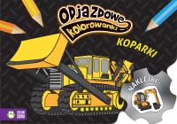 KOPARKI ODJAZDOWE KOLOROWANKI. Autor: Opracowanie zbiorowe. Dobreksiazki.pl Okładka książki KOPARKI ODJAZDOWE KOLOROWANKI