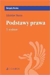 Okładka książki Podstawy prawa