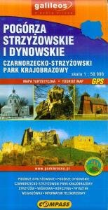 Pogórza Strzyżowskie i Dynowskie Mapa turystyczna 1: 50 000. Wydawca: Compass. Dobreksiazki.pl Opakowanie Pogórza Strzyżowskie i Dynowskie Mapa turystyczna 1: 50 000