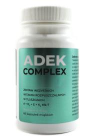 Visanto Zięba A D E K Complex 60kaps. Producent: Visanto Jerzy Zięba. Dobreksiazki.pl Zdjęcie produktu Visanto Zięba A D E K Complex 60kaps