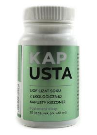 Visanto Zięba Kapusta - liofilizat soku z ekologicznej kapusty kiszonej 300mg 30kaps. Producent: Visanto Jerzy Zięba. Dobreksiazki.pl Zdjęcie produktu Visanto Zięba Kapusta - liofilizat soku z ekologicznej kapusty kiszonej 300mg 30kaps