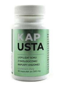 Visanto Zięba Kapusta - liofilizat soku z ekologicznej kapusty kiszonej 300mg 60kaps. Producent: Visanto Jerzy Zięba. Dobreksiazki.pl Zdjęcie produktu Visanto Zięba Kapusta - liofilizat soku z ekologicznej kapusty kiszonej 300mg 60kaps
