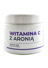 Visanto Zięba Witamina C z aronią 500g. Producent: Visanto Jerzy Zięba. Dobreksiazki.pl Zdjęcie produktu Visanto Zięba Witamina C z aronią 500g