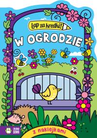 W OGRODZIE ŁAP ZA KREDKI. Autor: Opracowanie zbiorowe. Dobreksiazki.pl Okładka książki W OGRODZIE ŁAP ZA KREDKI