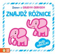 ZNAJDŹ RÓŻNICE ZABAWY Z GRUBYM OBRYSEM. Autor: Opracowanie zbiorowe. Dobreksiazki.pl Okładka książki ZNAJDŹ RÓŻNICE ZABAWY Z GRUBYM OBRYSEM