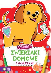 ZWIERZAKI DOMOWE SŁODKIE KOLOROWANKI. Autor: Opracowanie zbiorowe. Dobreksiazki.pl Okładka książki ZWIERZAKI DOMOWE SŁODKIE KOLOROWANKI