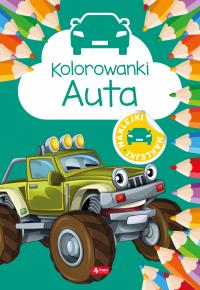 Kolorowanki. Auta. Autor: Opracowanie zbiorowe. Dobreksiazki.pl Okładka książki Kolorowanki. Auta