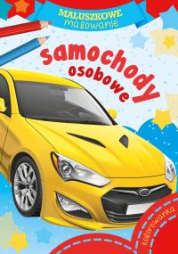 Maluszkowe malowanie. Samochody osobowe. Autor: Opracowanie zbiorowe. Dobreksiazki.pl Okładka książki Maluszkowe malowanie. Samochody osobowe