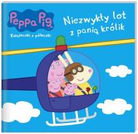 Peppa Pig Książeczki z półeczki nr wyd 61 Niezwykły lot z panią królik. Autor: Opracowanie zbiorowe. Dobreksiazki.pl Okładka książki Peppa Pig Książeczki z półeczki nr wyd 61 Niezwykły lot z panią królik