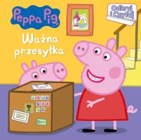 Peppa Pig Odkryj i czytaj Ważna przesyłka. Autor: Opracowanie zbiorowe. Dobreksiazki.pl Okładka książki Peppa Pig Odkryj i czytaj Ważna przesyłka