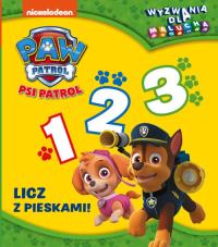 Psi Patrol Wyzwania dla malucha Licz z pieskami!. Autor: Opracowanie zbiorowe. Dobreksiazki.pl Okładka książki Psi Patrol Wyzwania dla malucha Licz z pieskami!