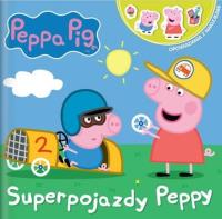 Świnka Peppa. Opowiadania z.. Superpojazdy Peppy. Autor: Opracowanie zbiorowe. Dobreksiazki.pl Okładka książki Świnka Peppa. Opowiadania z.. Superpojazdy Peppy