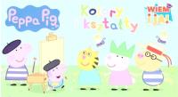 Świnka Peppa. Wiem i ja! Kolory i kształty. Autor: Opracowanie zbiorowe. Dobreksiazki.pl Okładka książki Świnka Peppa. Wiem i ja! Kolory i kształty