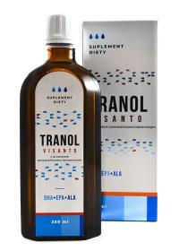 Visanto Zięba Tranol pomarańczowo-bananowy 250 ml. Producent: Visanto Jerzy Zięba. Dobreksiazki.pl Zdjęcie produktu Visanto Zięba Tranol pomarańczowo-bananowy 250 ml