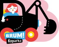 Wykrojnik - Koparka. Autor: Opracowanie zbiorowe. Dobreksiazki.pl Okładka książki Wykrojnik - Koparka