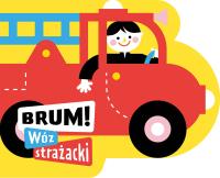 Wykrojnik - Wóz strażacki. Autor: Opracowanie zbiorowe. Dobreksiazki.pl Okładka książki Wykrojnik - Wóz strażacki