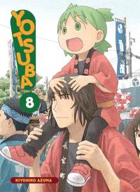 Yotsuba! #08. Autor: Azuma Kiyohiko. Dobreksiazki.pl Okładka książki Yotsuba! #08