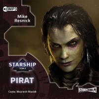 CD MP3 PIRAT STARSHIP TOM 2. Autor: Resnick Mike. Dobreksiazki.pl Okładka książki CD MP3 PIRAT STARSHIP TOM 2