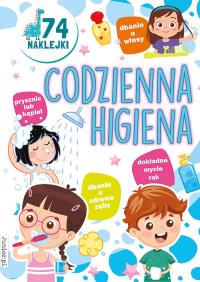 CODZIENNA HIGIENA KOLOROWANKA. Autor: Opracowanie zbiorowe. Dobreksiazki.pl Okładka książki CODZIENNA HIGIENA KOLOROWANKA