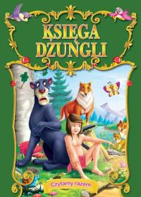 Czytamy razem. Księga dżungli. Autor: Opracowanie zbiorowe. Dobreksiazki.pl Okładka książki Czytamy razem. Księga dżungli