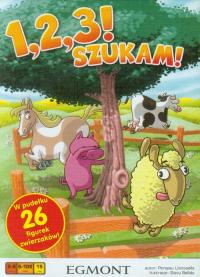 Gra - 1,2,3 szukam!. Autor: Praca zbiorowa. Dobreksiazki.pl Okładka książki Gra - 1,2,3 szukam!