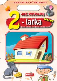 Już potarfię Zeszyt 2-latka. Autor: Opracowanie zbiorowe. Dobreksiazki.pl Okładka książki Już potarfię Zeszyt 2-latka