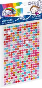 Opakowanie Naklejki dekoracyjne kryształki GR-DS041 FIORELLO