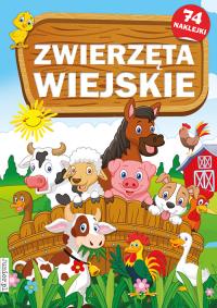 ZWIERZĘTA WIEJSKIE KOLOROWANKA. Autor: Opracowanie zbiorowe. Dobreksiazki.pl Okładka książki ZWIERZĘTA WIEJSKIE KOLOROWANKA