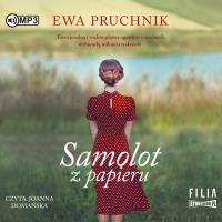CD MP3 Samolot z papieru. Autor: EWA PRUCHNIK. Dobreksiazki.pl Okładka książki CD MP3 Samolot z papieru