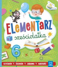 Elementarz sześciolatka. Autor: Bator Agnieszka. Dobreksiazki.pl Okładka książki Elementarz sześciolatka