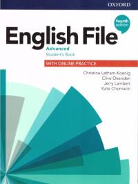 English File 4E Advanced Sb + online practice. Autor: Latham-Koenig Christina, Oxenden Clive, Lambert Jerry, Chomacki Kate. Dobreksiazki.pl Okładka książki English File 4E Advanced Sb + online practice