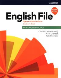 English File 4E Upper-Interm SB + online practice. Autor: Latham-Koenig Christina, Oxenden Clive, Chomacki Kate. Dobreksiazki.pl Okładka książki English File 4E Upper-Interm SB + online practice