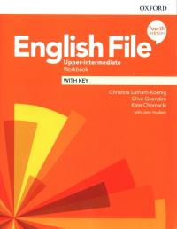 English File 4E Upper-Interm WB with key. Autor: Latham-Koenig Christina, Oxenden Clive, Chomacki Kate. Dobreksiazki.pl Okładka książki English File 4E Upper-Interm WB with key