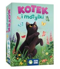 Gra kotek i motylki. Autor: Siłka Piotr. Dobreksiazki.pl Okładka książki Gra kotek i motylki