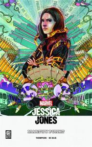 Jessica Jones. Martwy Punkt. Autor: Kelly Thompson. Dobreksiazki.pl Okładka książki Jessica Jones. Martwy Punkt
