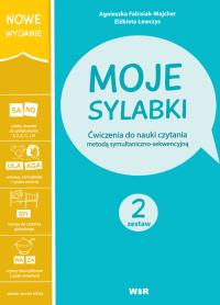 Moje sylabki Zestaw 2 wyd. 2020. Autor: Agnieszka Fabisiak-Majcher, Elżbieta Ławczys. Dobreksiazki.pl Okładka książki Moje sylabki Zestaw 2 wyd. 2020