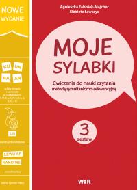 Moje sylabki Zestaw 3 wyd. 2020. Autor: Agnieszka Fabisiak-Majcher, Elżbieta Ławczys. Dobreksiazki.pl Okładka książki Moje sylabki Zestaw 3 wyd. 2020