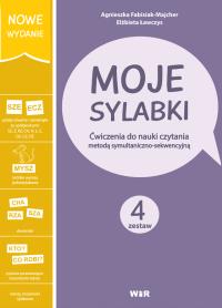Moje sylabki Zestaw 4 wyd. 2020. Autor: Agnieszka Fabisiak-Majcher, Elżbieta Ławczys. Dobreksiazki.pl Okładka książki Moje sylabki Zestaw 4 wyd. 2020