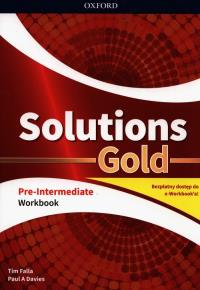 Solutions Gold Pre-Interme. WB EBK Pack OXFORD. Autor: Falla Tim. Dobreksiazki.pl Okładka książki Solutions Gold Pre-Interme. WB EBK Pack OXFORD