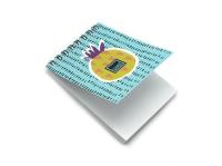 Sweet pineapple Kołonotes A7/64K niebieski gładki. Wydawca: Make Notes. Dobreksiazki.pl Opakowanie Sweet pineapple Kołonotes A7/64K niebieski gładki