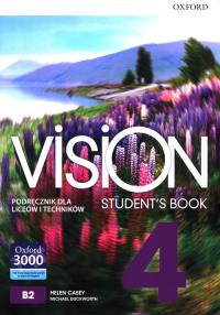 Vision 4 SB OXFORD. Autor: Opracowanie zbiorowe. Dobreksiazki.pl Okładka książki Vision 4 SB OXFORD