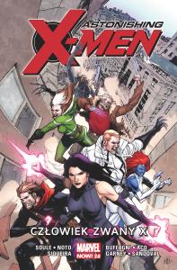 Astonishing X-Men T.2 Człowiek zwany X. Autor: Charles Soule. Dobreksiazki.pl Okładka książki Astonishing X-Men T.2 Człowiek zwany X