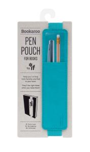 Bookaroo Pen Pouch - uchwyt na długopis do książki turkusowy. Wydawca: IF. Dobreksiazki.pl Opakowanie Bookaroo Pen Pouch - uchwyt na długopis do książki turkusowy