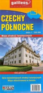 Zdjęcie produktu Czechy Północne mapa atrakcji turystycznych  1:200000/Galileos/